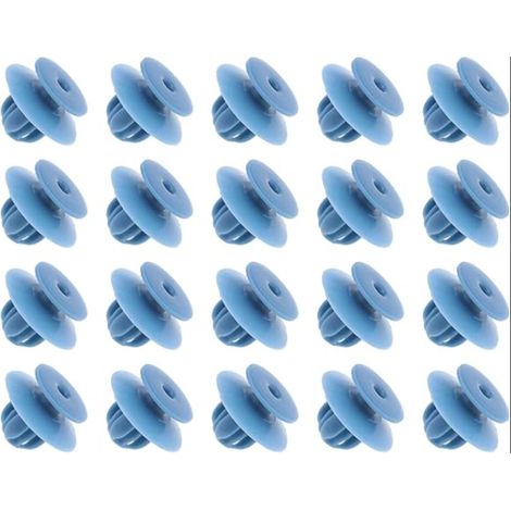 Clips de fixation en plastique pour arche de roue de voiture MU000977 MU00588 Bleu (1/5)