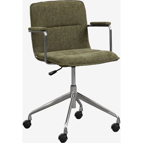SKLUM Seifert Schreibtischstuhl mit Rollen und Armlehnen                    Gris Cepillado               