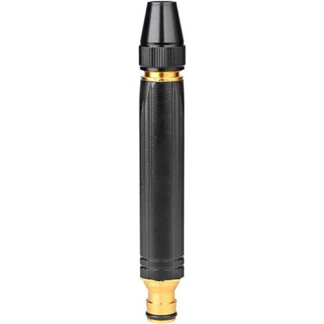 Garden Spray Nozzle Adjustable Twist Water Hose Nozzle Adapter (1/5)