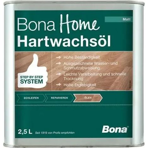 BONA Home Hartwachsöl 2,5 Liter matt (1/5)