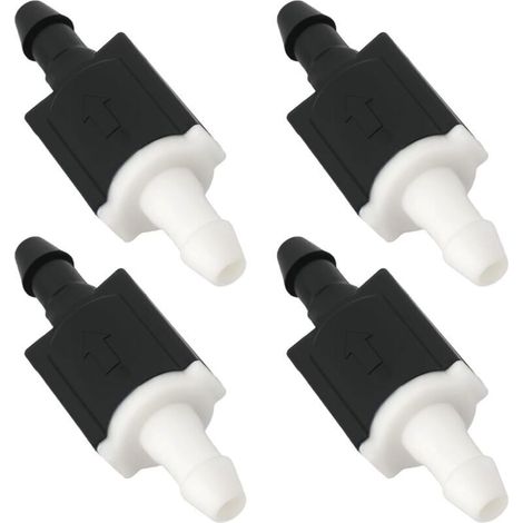 Satz mit 4 Rückschlagventilen für Scheibenwaschflüssigkeit 85321-26020 8532126020 1K6863447A Kompatibel mit Toyota 41x14mm (1/4)