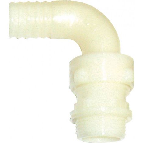 COUDE 3 PIECES CANNELE NYLON MALE 1''1/2 x 40 RENSON