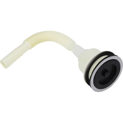 Bouchon de vidange pour bac à shampooing de salon avec filtre anti-cheveux (1/5)
