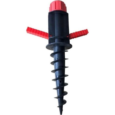 Pied d'ancrage pour parasol de plage, base de support de parapluie, parasol inséré au sol, utilisé pour parasol extérieur, parasol de plage, support de parasol (1/3)