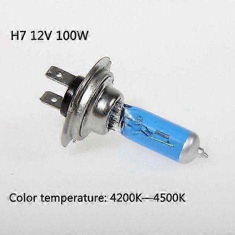 Ampoule halogène H4 35W Xenon pour phares de voiture, style HID, blanc froid 6000K, 12V, accessoires pour voiture et moto ( ) (1/5)