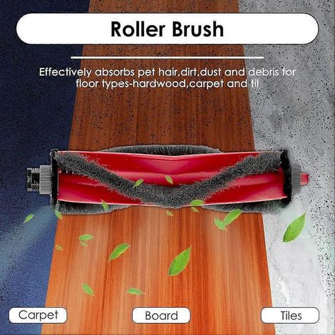 Pièces de rechange pour aspirateur robot Roborock Q7 M5 : brosse rotative, brosses latérales, filtres HEPA, lingettes de nettoyage (1/5)