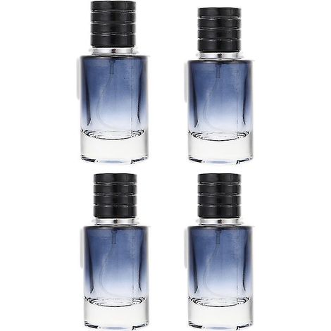 4 Glasflaschen