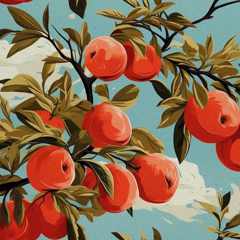 Tela decorativa para exteriores Oxford - Motivo frutal  DX6293 (1/5)