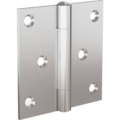 Charnière à noeud roulé inox 304 80x80x25/10mm - PINET - 5213617 (1/2)