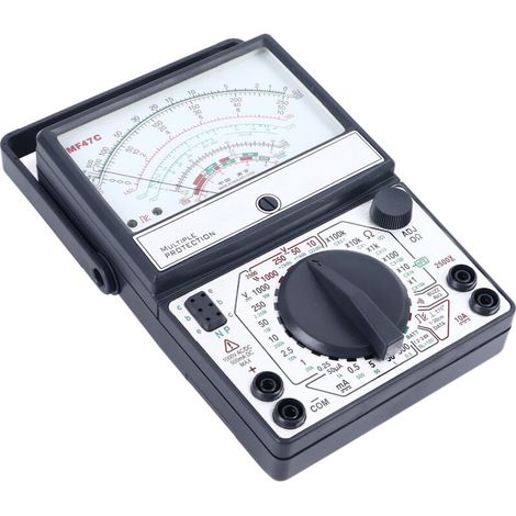 SJLERST Multimètre de Type pointeur, haute précision, Anti-brûlure, Buzzer, pointeur analogique (1/5)