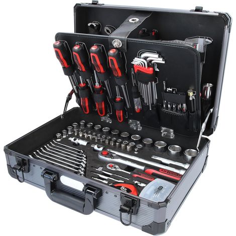KS TOOLS 1/4"+  1/2" Set  universale di  attrezzi 149pzz.  - 911.0649 (1/4)
