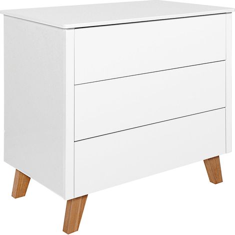 Commode 3 tiroirs Novelies Zara Blanc (1/4)