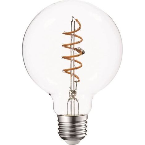 Ampoule LED Globe G80 Filament torsadé G80 2200K 4W 250L E27 dimmable IRC90 (1/5)