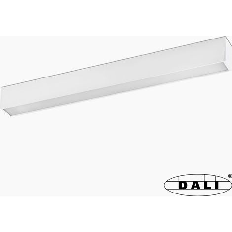 VIA EVO superficie 1130 51W 4000K blanco prismático DALI