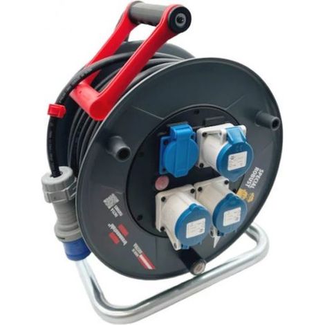TAMBURO AVVOLGICAVO PROLUNGA ELETTRICA CAVO MT 40 BRENNENSTUHL (39920)