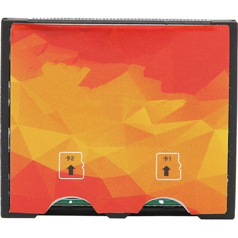 Adaptateur Micro Storage/carte mémoire/XC vers CF, type I, prend en charge jusqu'à 512 Go (1/4)