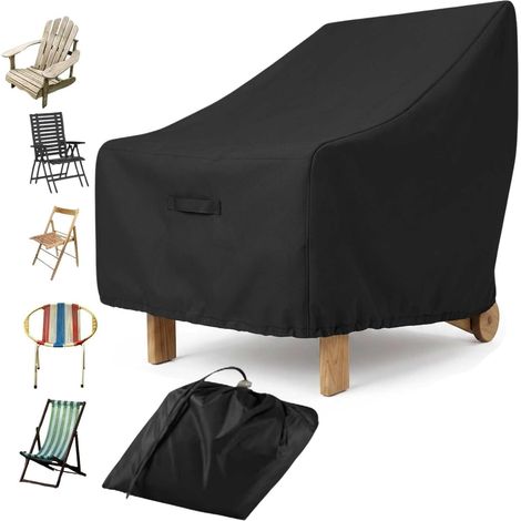 210D Waterproof Garden Chair Cover UV Protection (1/5)
