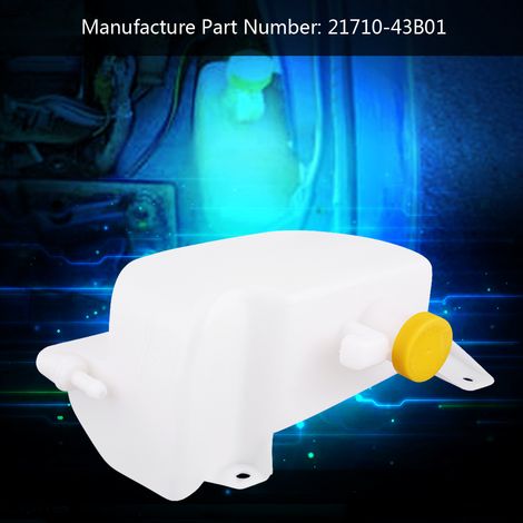 Auto réservoir de coolant bouteille d'expansion avec capuchon pour Nissan Micra 92-02 21710-43B01 (1/5)