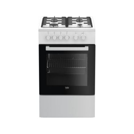 Beko FSS52020DW cocina de gas blanca 60L horno eléctrico