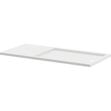 Pearlstone Slip Resistant 1700mm x 800mm x 40mm Walk In Shower Tray (1/4)