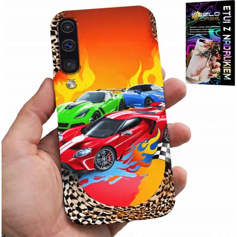 Hülle für Samsung Galaxy A70 – Für Kinder, Rennwagen + Glas (1/5)