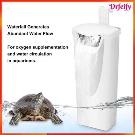 1 Filtre à eau pour tortue, Prise UE, 3W, Débit 200L/H, Aquarium faible niveau (1/5)