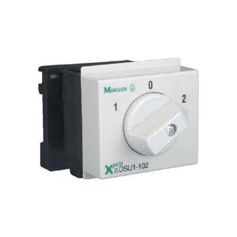 Eaton Interruptor rotativo unipolar blanco robusto