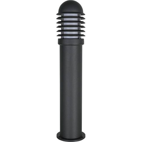 borne extérieur - aric caleo 1 - haute - culot e27 - graphite - sans lampe - aric 3135 (1/3)