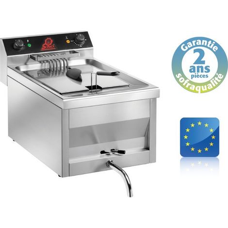 Friteuse Professionnelle électrique à poser - Super puissante - 9 Litres - Sofraca (1/5)