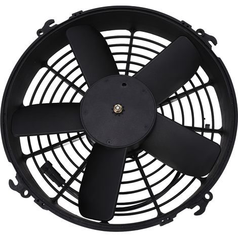 24 V, 160 W, 330 mm, 5-Blatt-Elektrolüfter, Klimaanlagenkondensator für Busse und Lkw, Klimaanlagenkühler-Baugruppe (1/5)