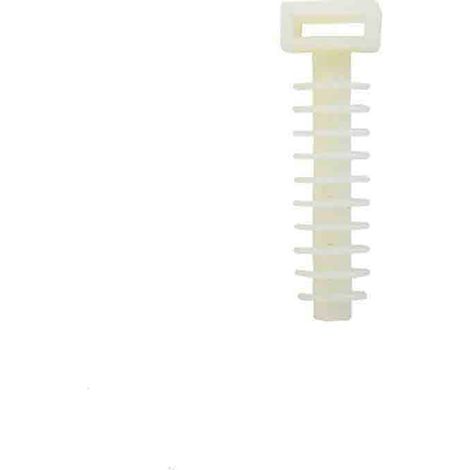Tappo EDM bianco N°8 per flangia (Blister 25 unità) (1/2)