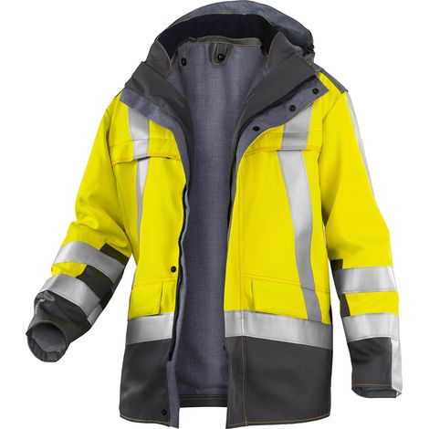 Kübler Parka SAFETY 8 PSA 3 warngelb/anthrazit Gr. XL (1/2)