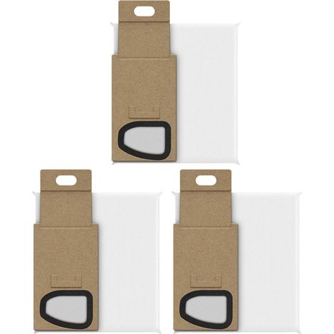 Para aspiradoras de mano inalámbricas Roborock H5/H6/H7, 3 bolsas para el polvo, accesorios y consumibles (blanco) (1/4)