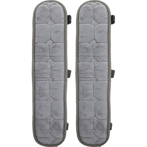 1 jeu de coussins d'accoudoirs, revêtement pour chaises de bureau avec accoudoirs, repose-poignets, tables de jeux, fauteuils roulants, ceintures de sécurité (1/5)