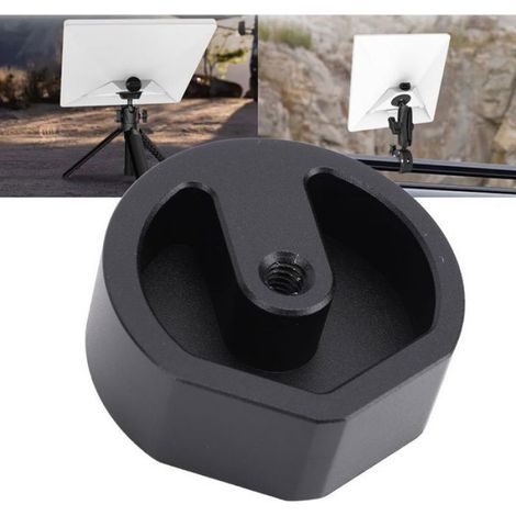 Adaptateur Trépied Antenne Satellite - Alliage D Aluminium - Pour Camping Et Vr - Filetage 1 4 20 Et 3 8 16 (1/5)