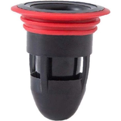 Déodorant en silicone anti-odeurs pour siphon de sol UlisemNiceJoy, anti-reflux pour siphon de sol de douche, bouchon anti-odeurs pour siphon de sol, noir S (1/4)