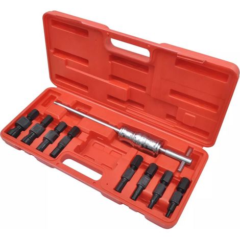 vidaXL Set Strumenti Estrattori Cuscinetti Foro Cieco 9 pz (1/5)