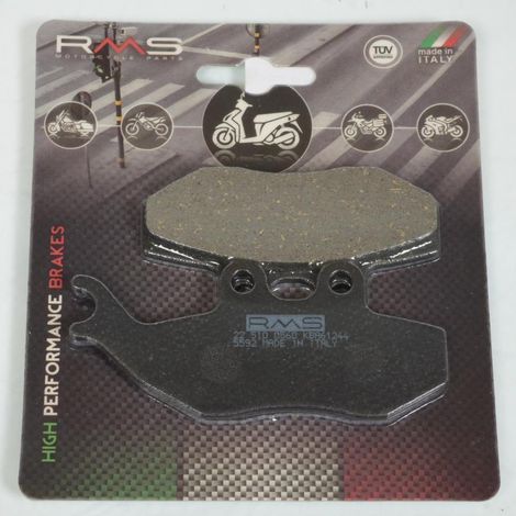 Plaquette de frein RMS pour Scooter Italjet 250 Jupiter 2001 à (1/2)