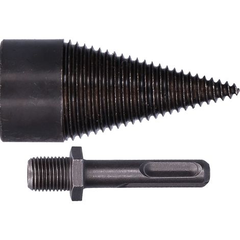 Perceuse à percussion 42mm Trépan Bois HSS avec Queue Ronde pour Marteau Burineur (1/5)