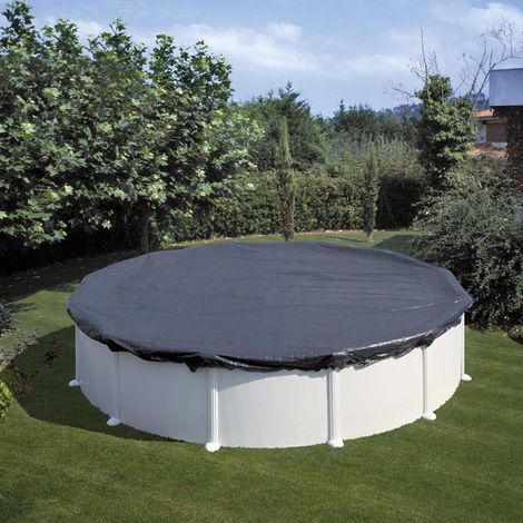 Cubierta piscina invierno de GRE Ø 480 cm CIPR401. (1/5)