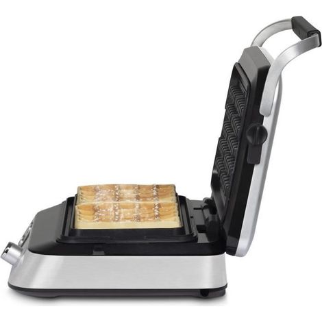 HKoeNIG Waffle Maker - GFX800 - 12x12.5 Cooking Surface - 5 Cooking Programs - Non-Stick Coating - 1600W (1/4)