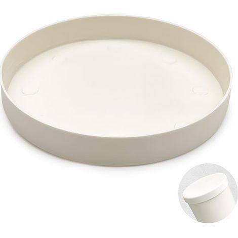 Tappo di scarico in PVC - Tappo per tubo dell'acqua da 110 mm di diametro per tubo di scarico, bianco, PVC, 20 grammi, 5,5 centimetri, 6 centimetri, DN 110, Zaślepka DN 110, 110mm, 1 pezzo (1/5)