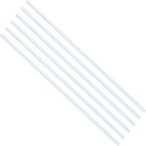 Store vénitien rotatif en PVC blanc de 40 cm avec crochet et poignée