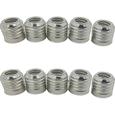Adaptateur de douille E27 vers E14, convertisseur de culot ignifugé, adaptateur d'ampoule, conversion d'éclairage (1/5)