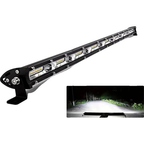 Barra de luces, compatible con todo tipo de terrenos, resistente a la intemperie, barra de luces de 25 pulgadas (1/2)