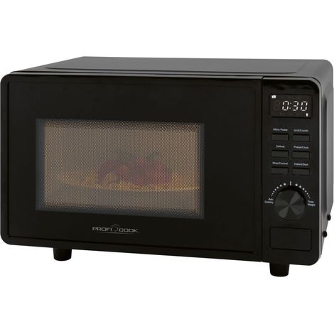 Micro-ondes avec gril 20L 1150W Noir Proficook PC-MWG1278-Noir (1/5)