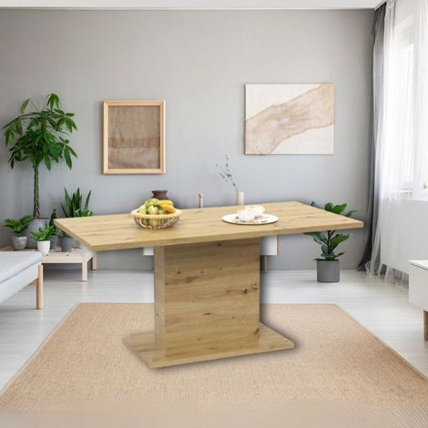 Tavolo Follow colore rovere 160x80x75.90 cm (1/3)
