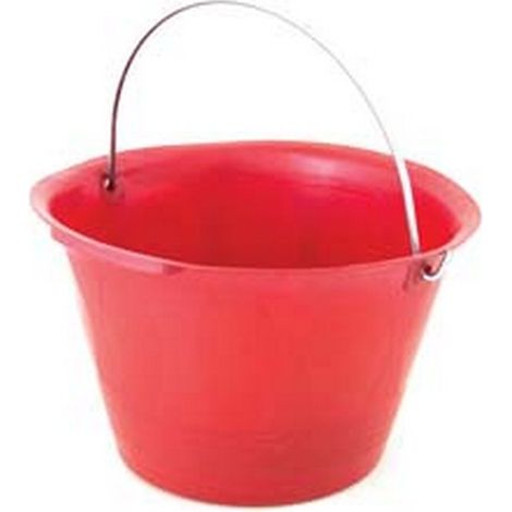 10PZ CALDARELLA DA MURATORE ROSSA - ø cm.34 - lt.8