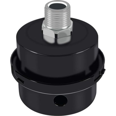 Luftkompressor-Schalldämpfer, Metallschalldämpfer des Schalldämpfers, Saugfilter-Schalldämpfer, Luftkompressor-Filter-Ersatzteile, Luftkompressor-Schalldämpfer-Zubehör mit 3/8-Zoll-Gewinde von PT 16 m