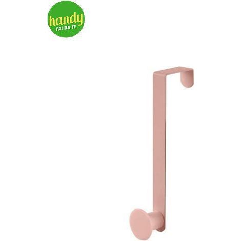 Appendino tondo Feridras Fiore 1 gancio Rosa